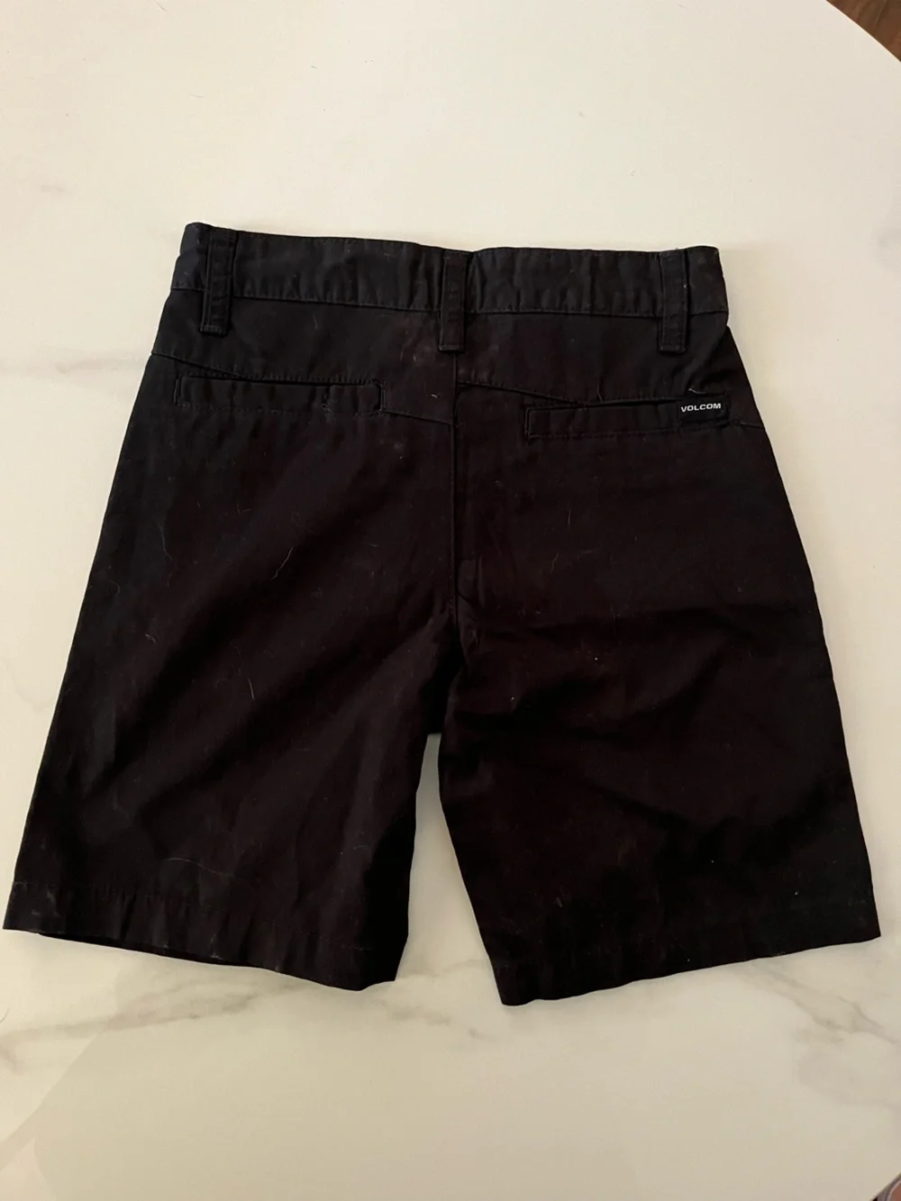 Volcom boys Black Slim Straight shorts